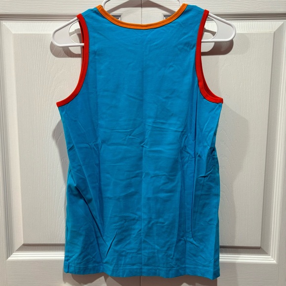 CIRCO Boy’s Summer Swagger Tank Top Shirt - blue / orange, size L (12/14) - Picture 4 of 4